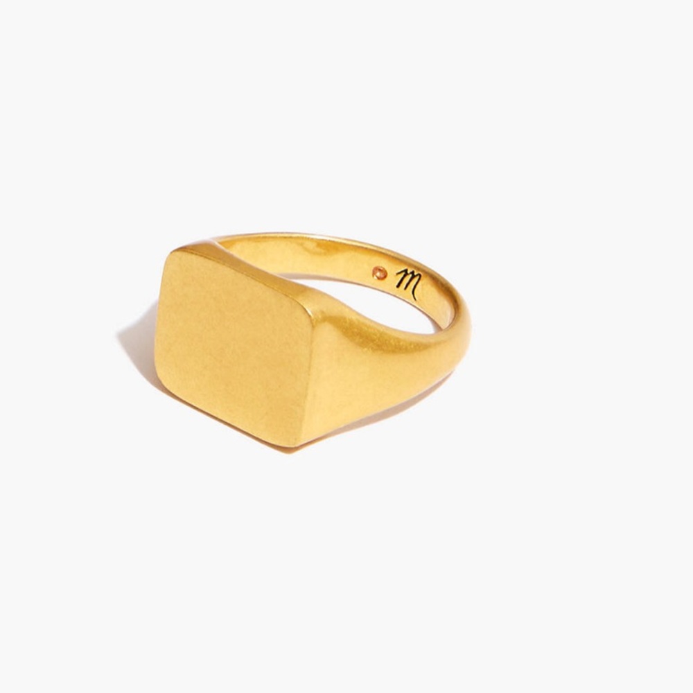 Madewell Chunky Signet Ring